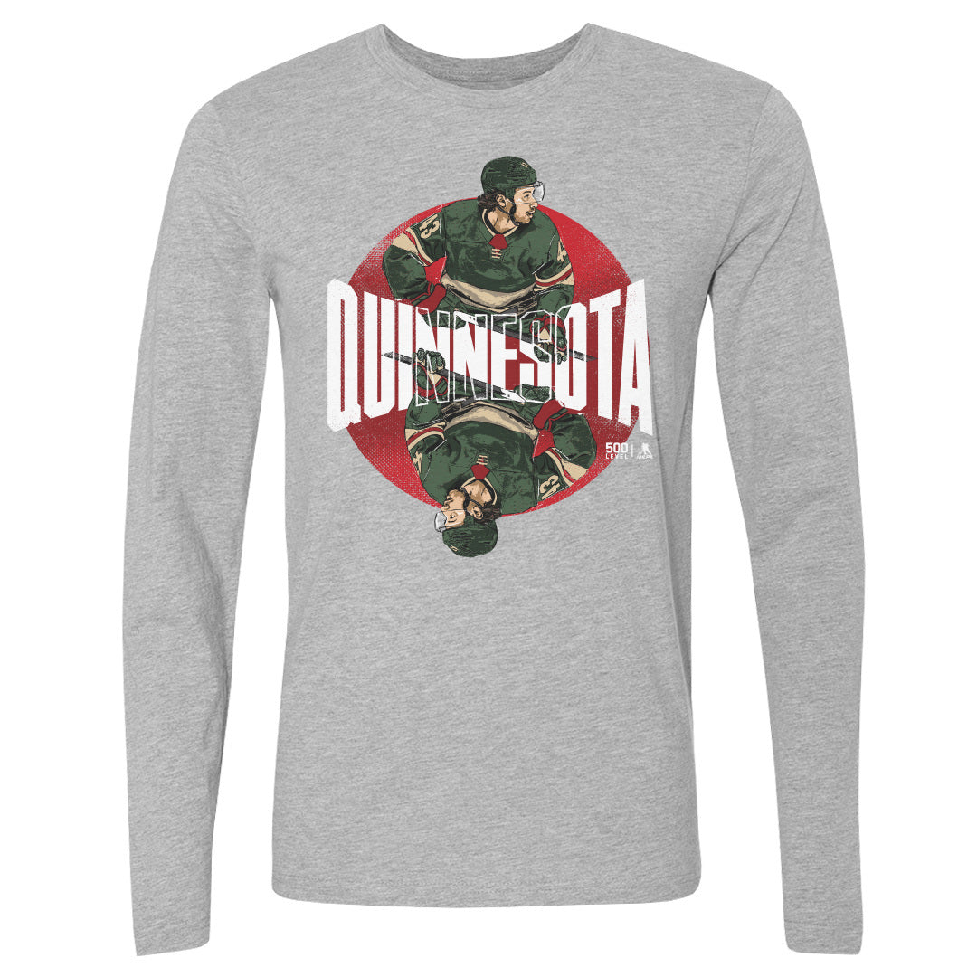 Quinn Hughes Men's Long Sleeve T-Shirt | 500 LEVEL