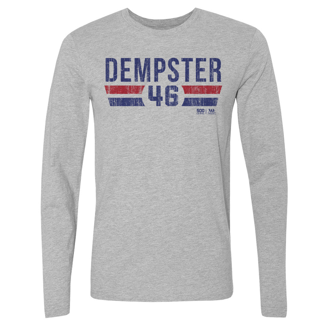 Ryan Dempster Men's Long Sleeve T-Shirt | 500 LEVEL