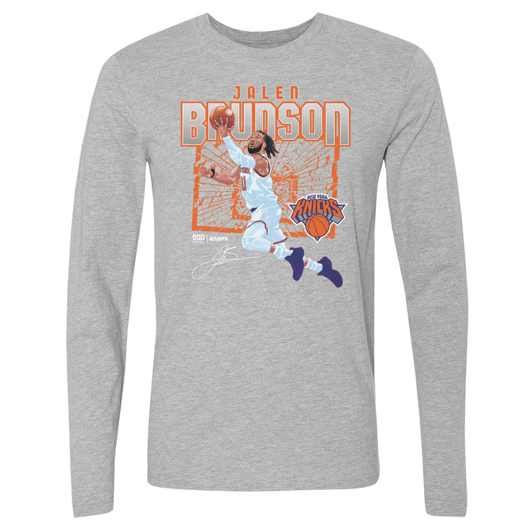 Jalen Brunson Men's Long Sleeve T-Shirt | 500 LEVEL