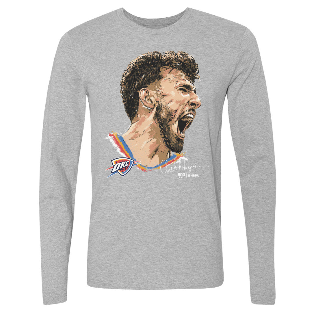 Chet Holmgren Men's Long Sleeve T-Shirt | 500 LEVEL