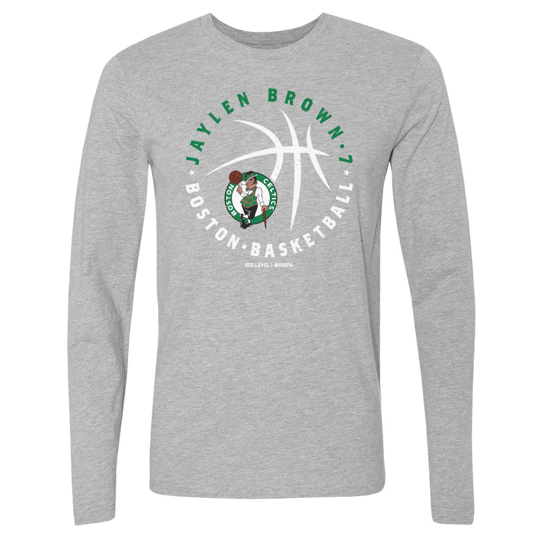 Jaylen Brown Men's Long Sleeve T-Shirt | 500 LEVEL