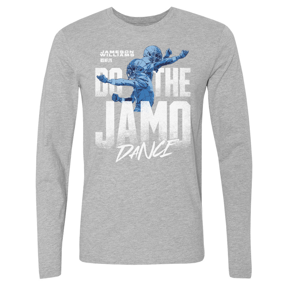 Jameson Williams Men's Long Sleeve T-Shirt | 500 LEVEL