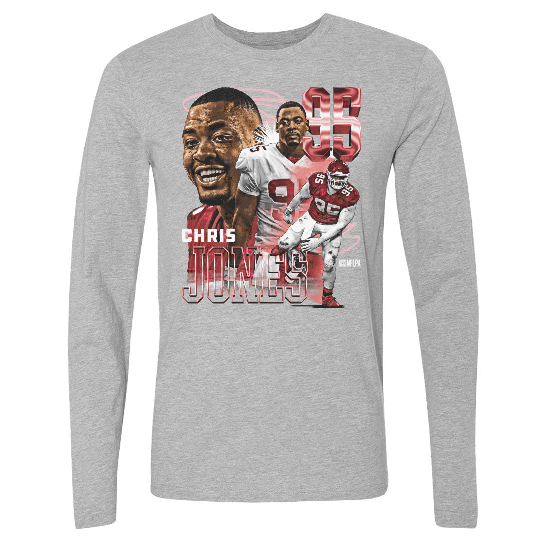 Chris Jones Men's Long Sleeve T-Shirt | 500 LEVEL