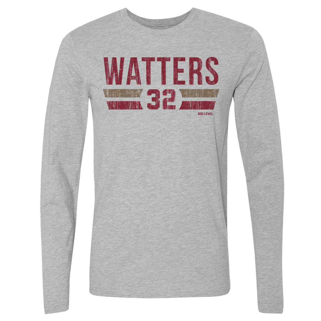 Ricky Watters Men's Long Sleeve T-Shirt | 500 LEVEL