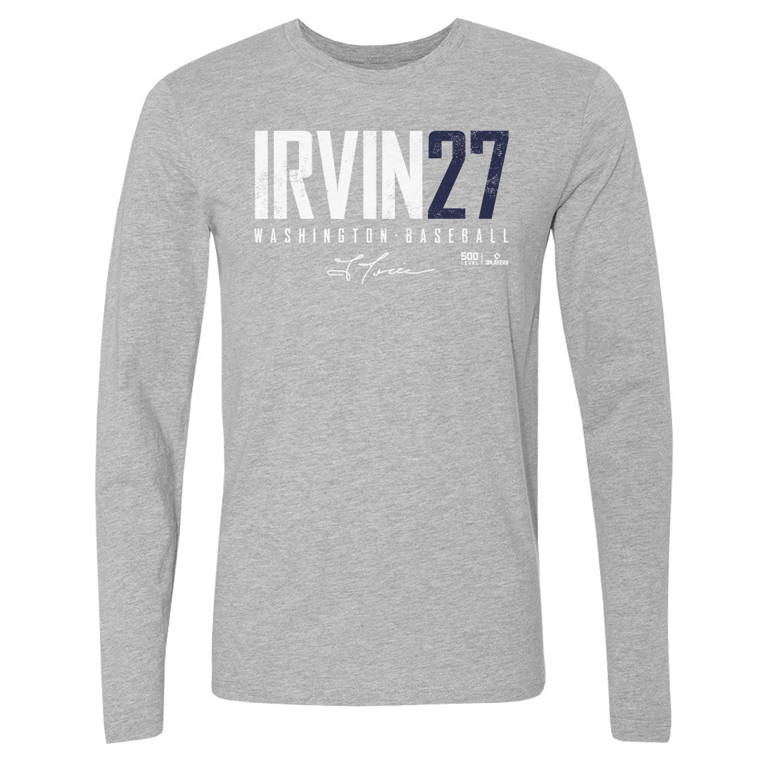 Jake Irvin Men's Long Sleeve T-Shirt | 500 LEVEL