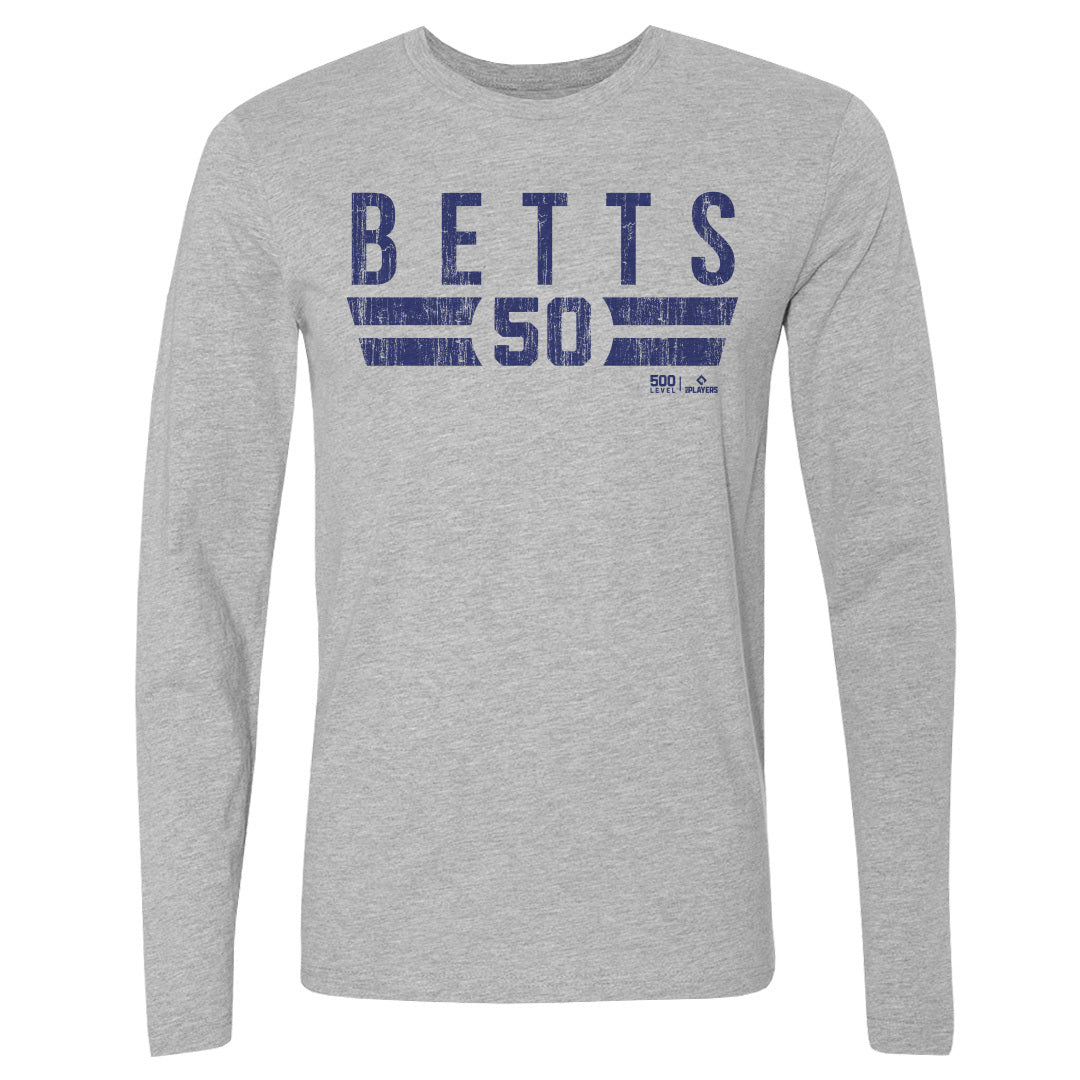 Mookie Betts Men's Long Sleeve T-Shirt | 500 LEVEL