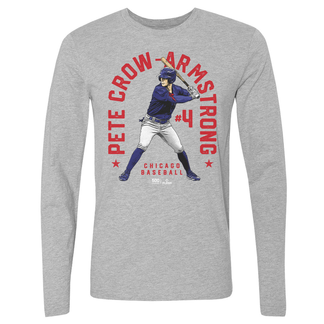 Pete Crow-Armstrong Men's Long Sleeve T-Shirt | 500 LEVEL