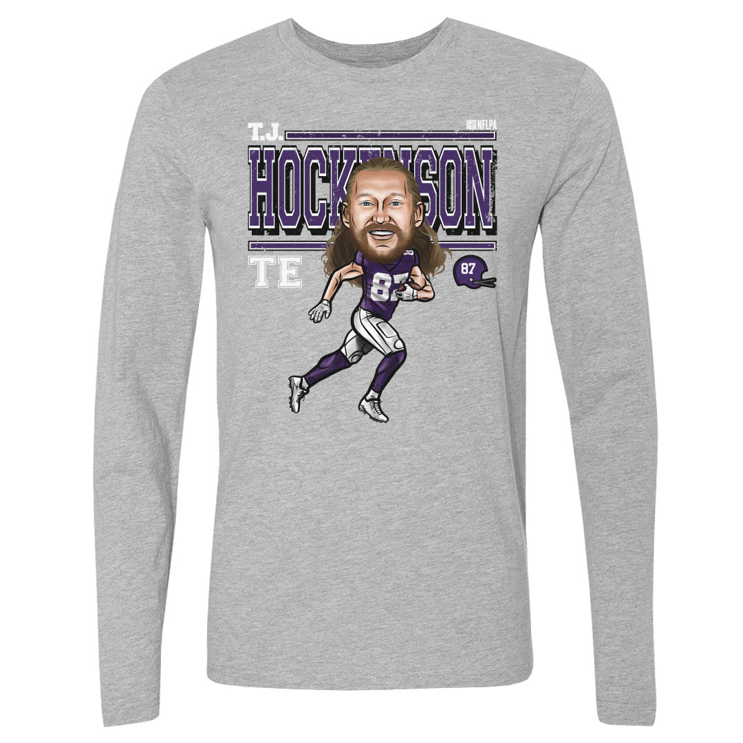 T.J. Hockenson Men's Long Sleeve T-Shirt | 500 LEVEL