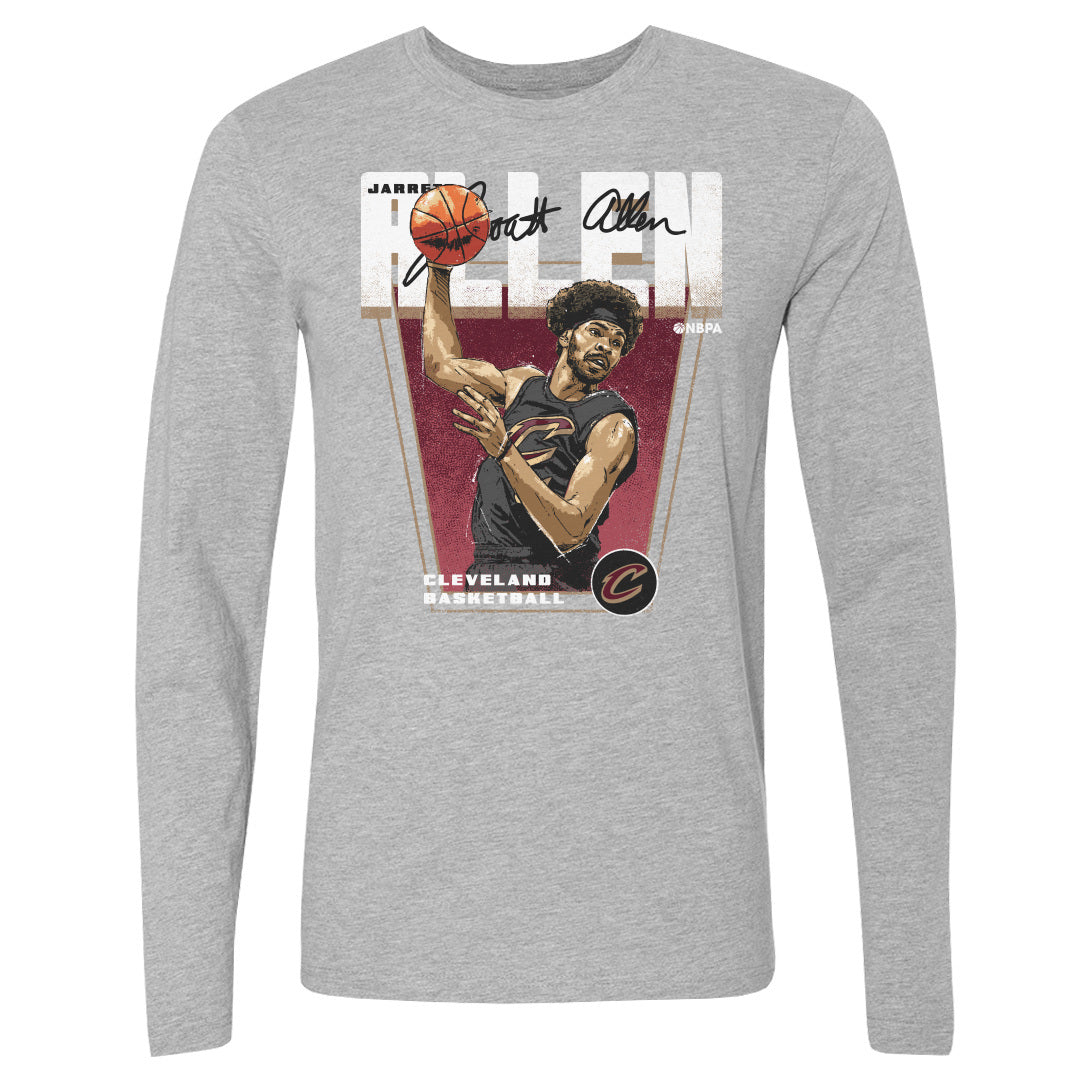 Jarrett Allen Men's Long Sleeve T-Shirt | 500 LEVEL