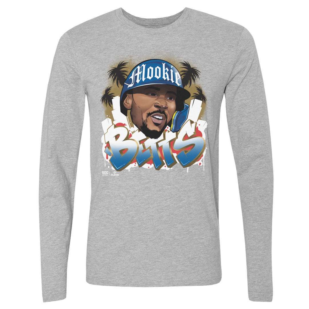 Mookie Betts Men's Long Sleeve T-Shirt | 500 LEVEL