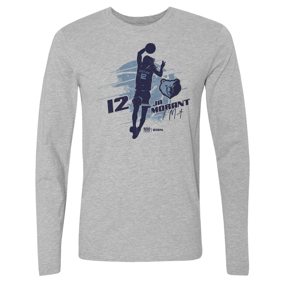 Ja Morant Men's Long Sleeve T-Shirt | 500 LEVEL