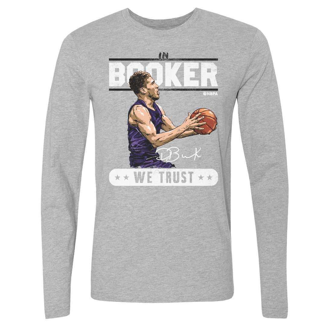Devin Booker Men's Long Sleeve T-Shirt | 500 LEVEL