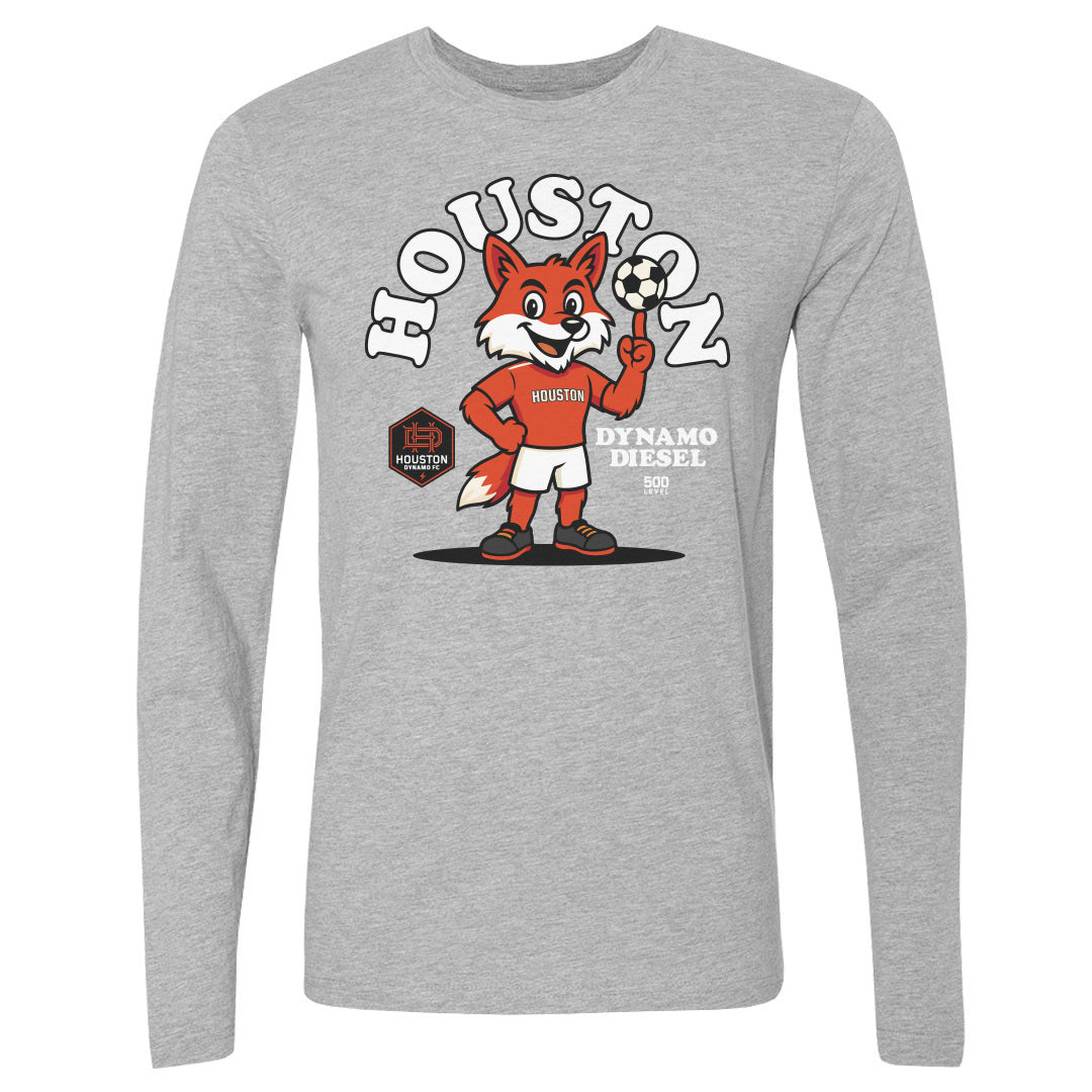 Houston Dynamo FC Men's Long Sleeve T-Shirt | 500 LEVEL