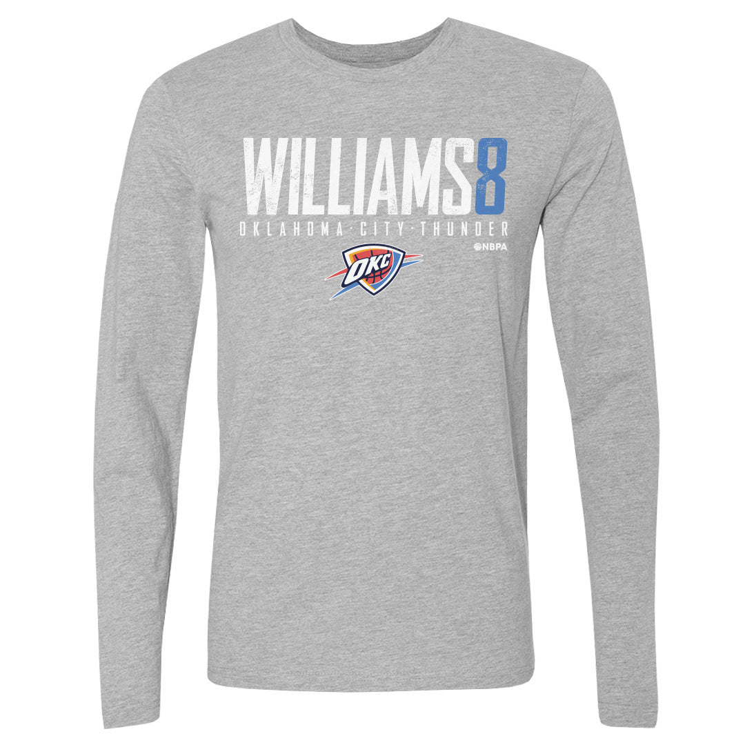 Jalen Williams Men's Long Sleeve T-Shirt | 500 LEVEL