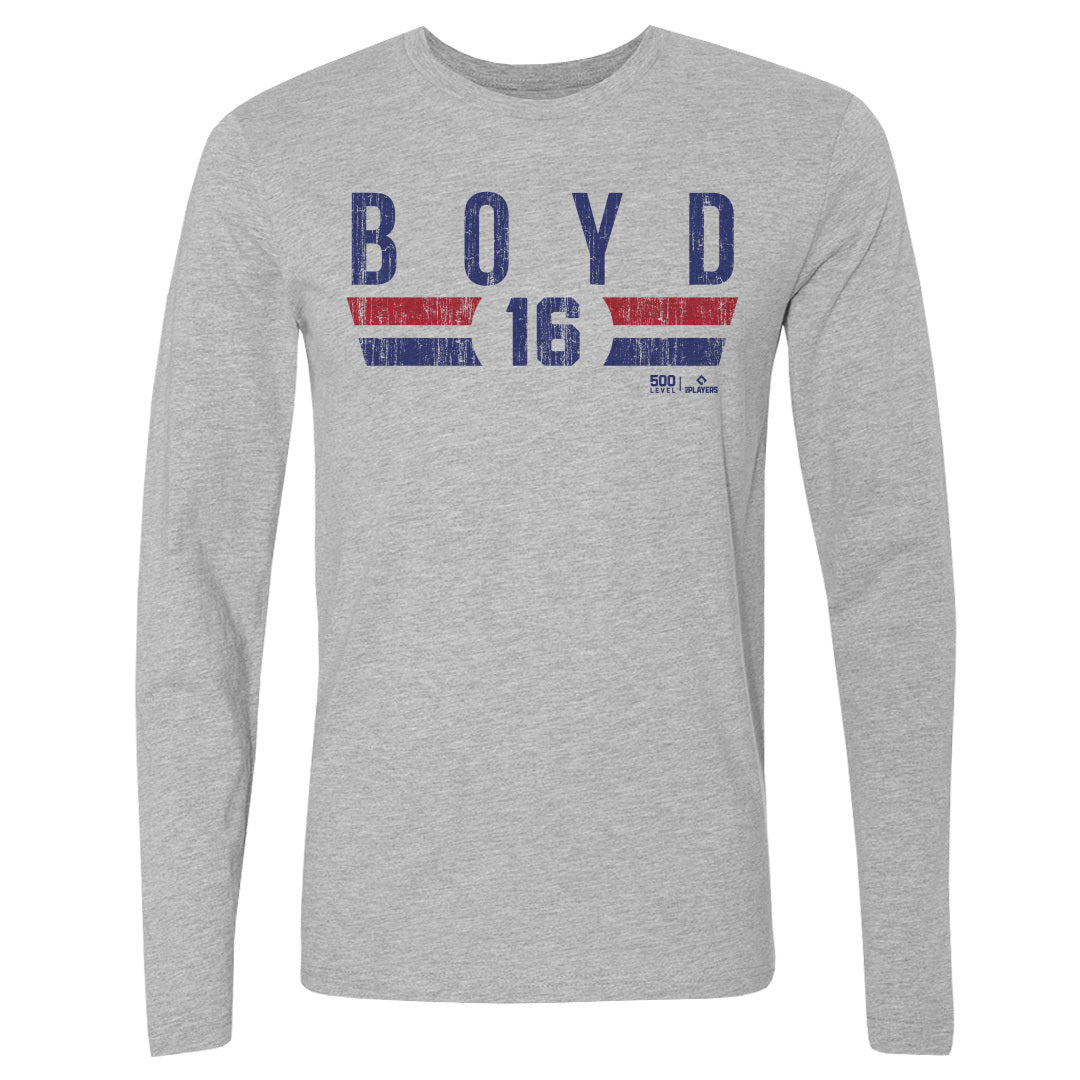 Matthew Boyd Men's Long Sleeve T-Shirt | 500 LEVEL
