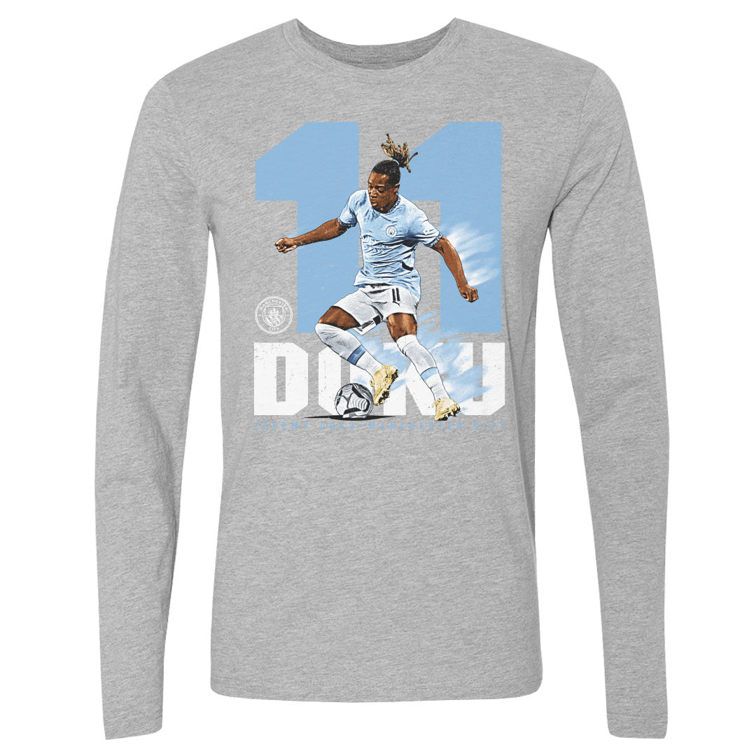 Jeremy Doku Men's Long Sleeve T-Shirt | 500 LEVEL