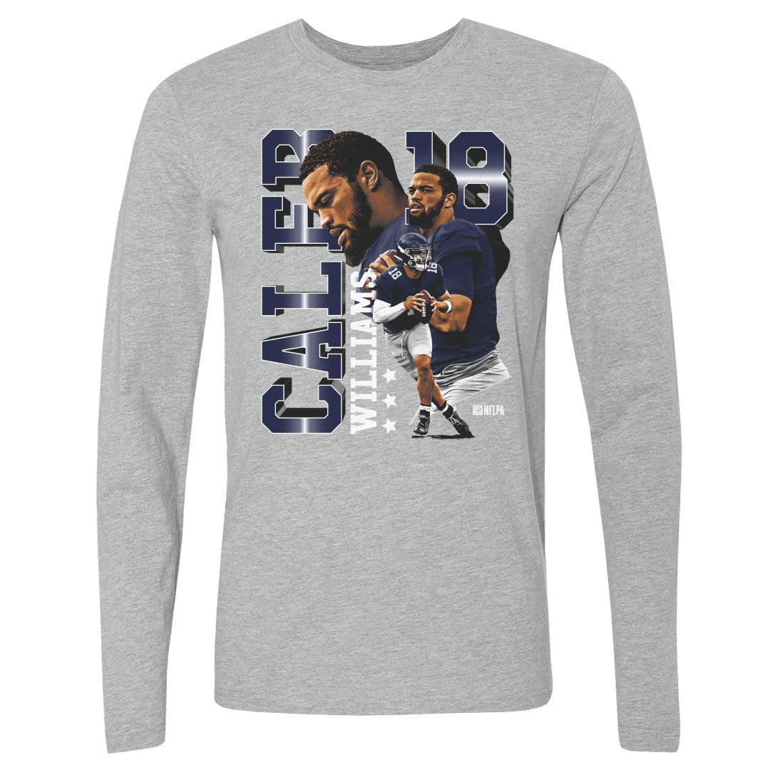 Caleb Williams Men's Long Sleeve T-Shirt | 500 LEVEL