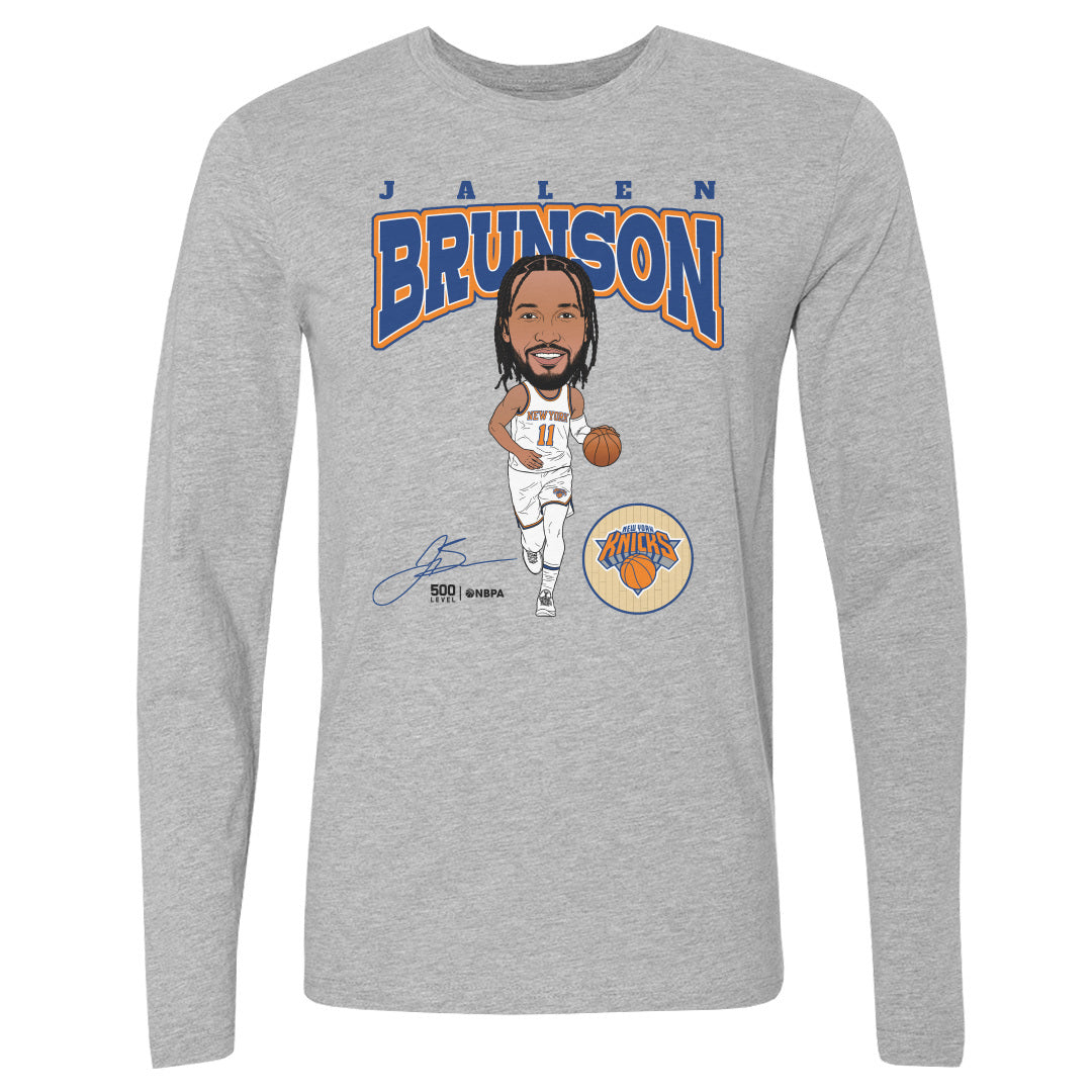 Jalen Brunson Men's Long Sleeve T-Shirt | 500 LEVEL