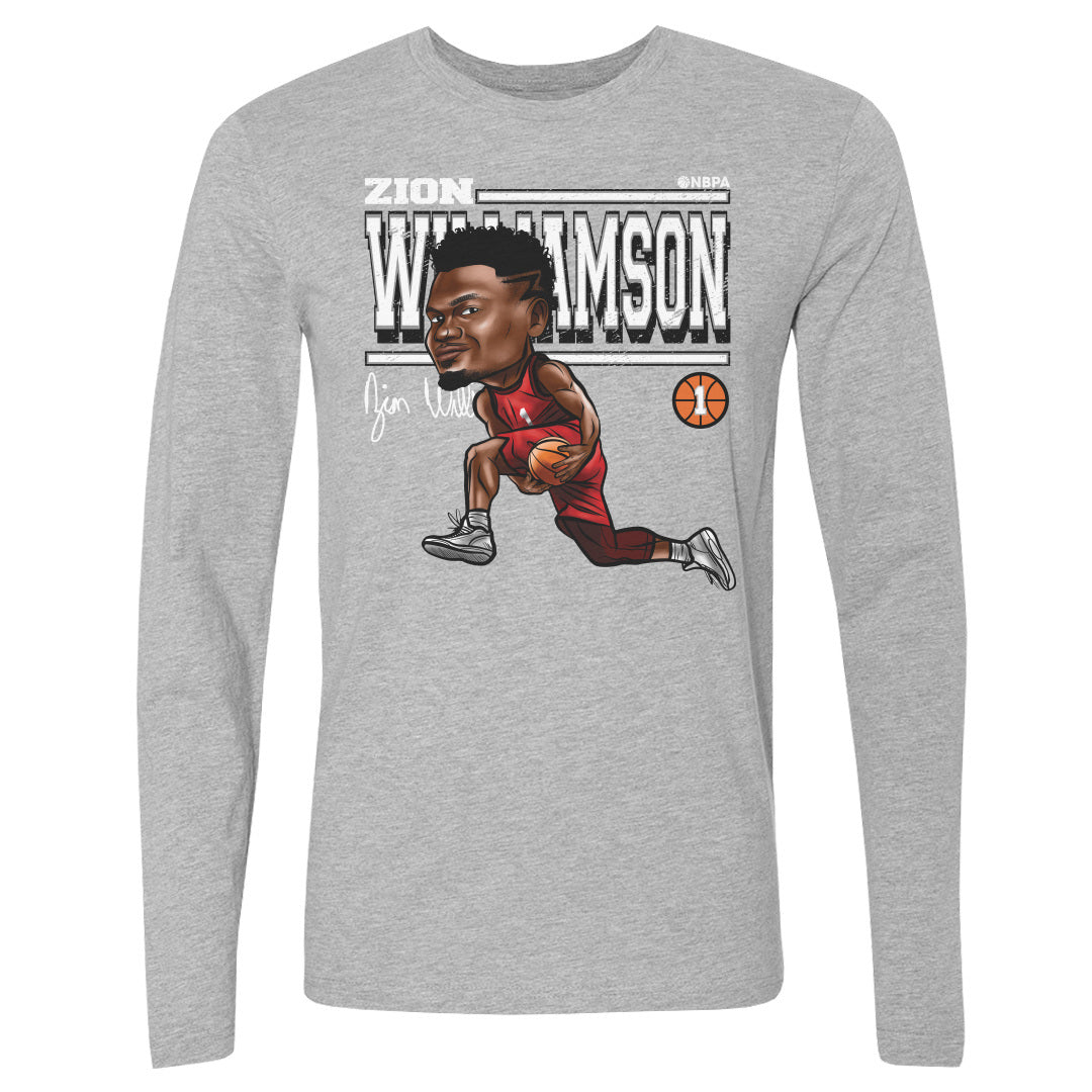 Zion Williamson Men's Long Sleeve T-Shirt | 500 LEVEL