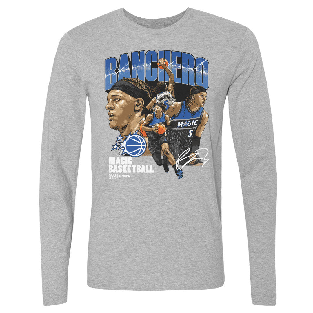 Paolo Banchero Men's Long Sleeve T-Shirt | 500 LEVEL