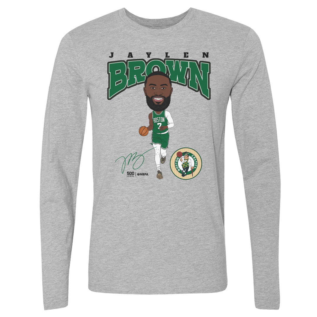 Jaylen Brown Men's Long Sleeve T-Shirt | 500 LEVEL