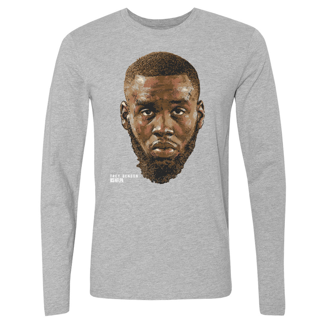 Trey Benson Men's Long Sleeve T-Shirt | 500 LEVEL