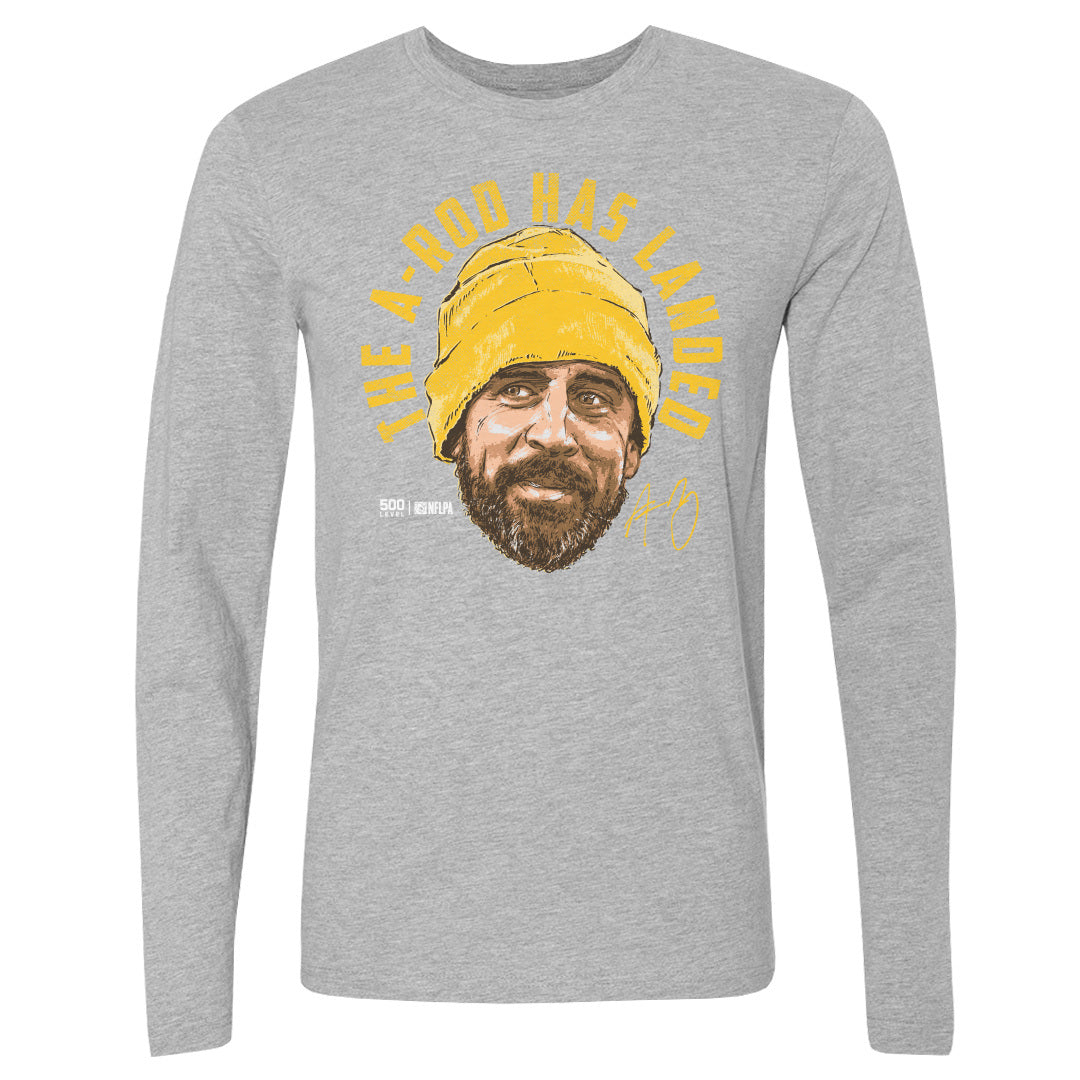 Aaron Rodgers Men's Long Sleeve T-Shirt | 500 LEVEL