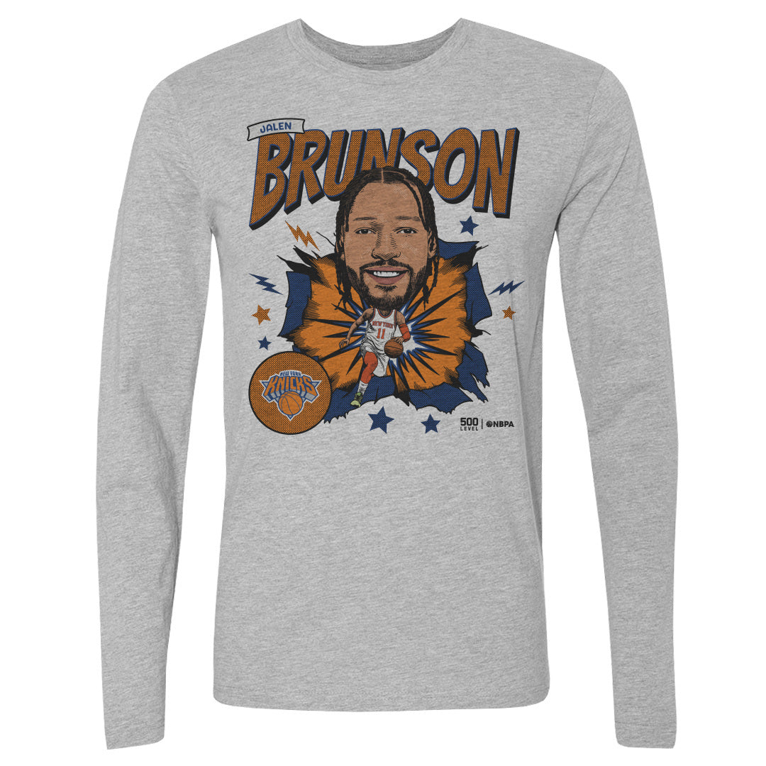Jalen Brunson Men's Long Sleeve T-Shirt | 500 LEVEL