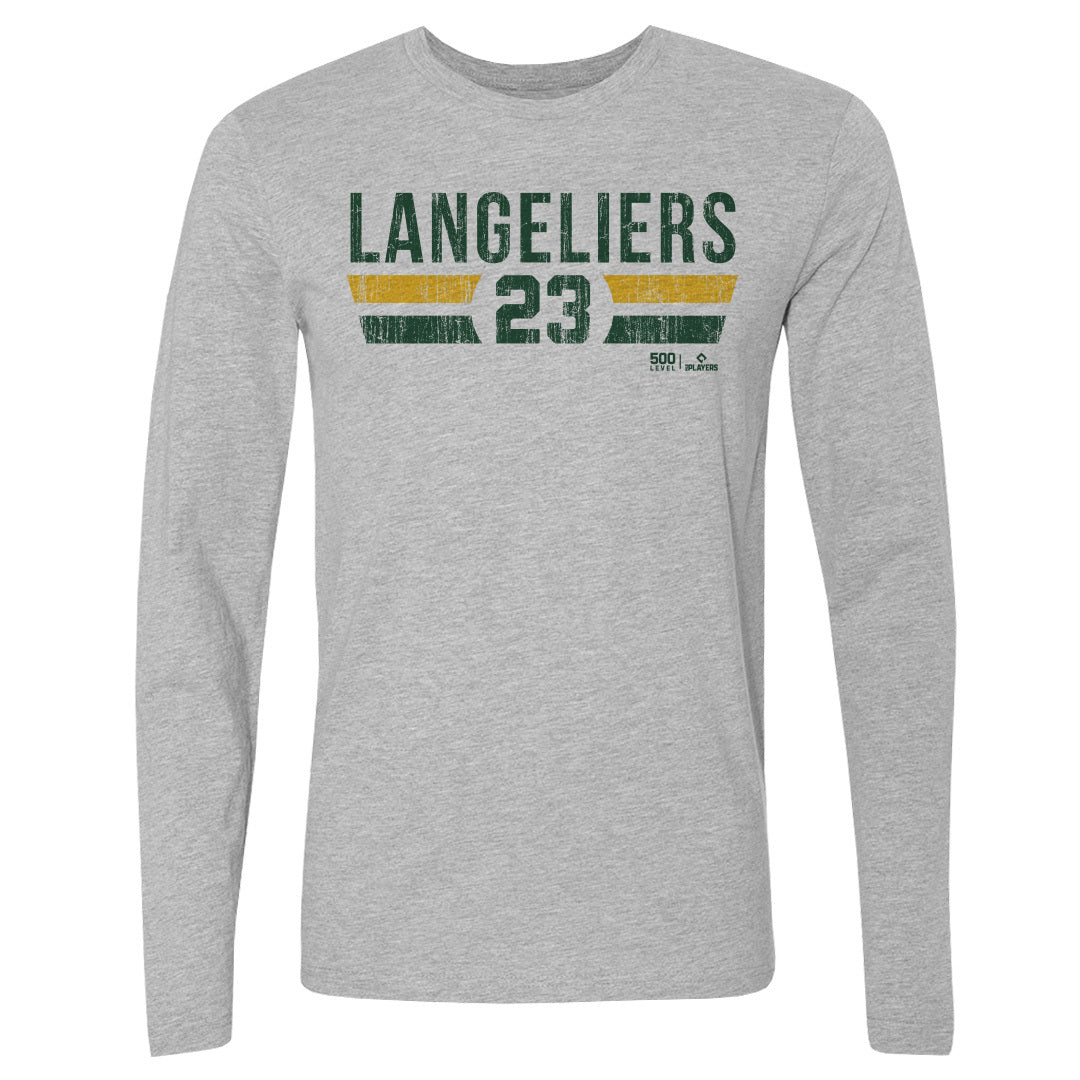 Shea Langeliers Men's Long Sleeve T-Shirt | 500 LEVEL