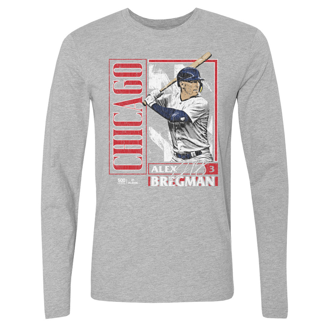 Alex Bregman Men's Long Sleeve T-Shirt | 500 LEVEL