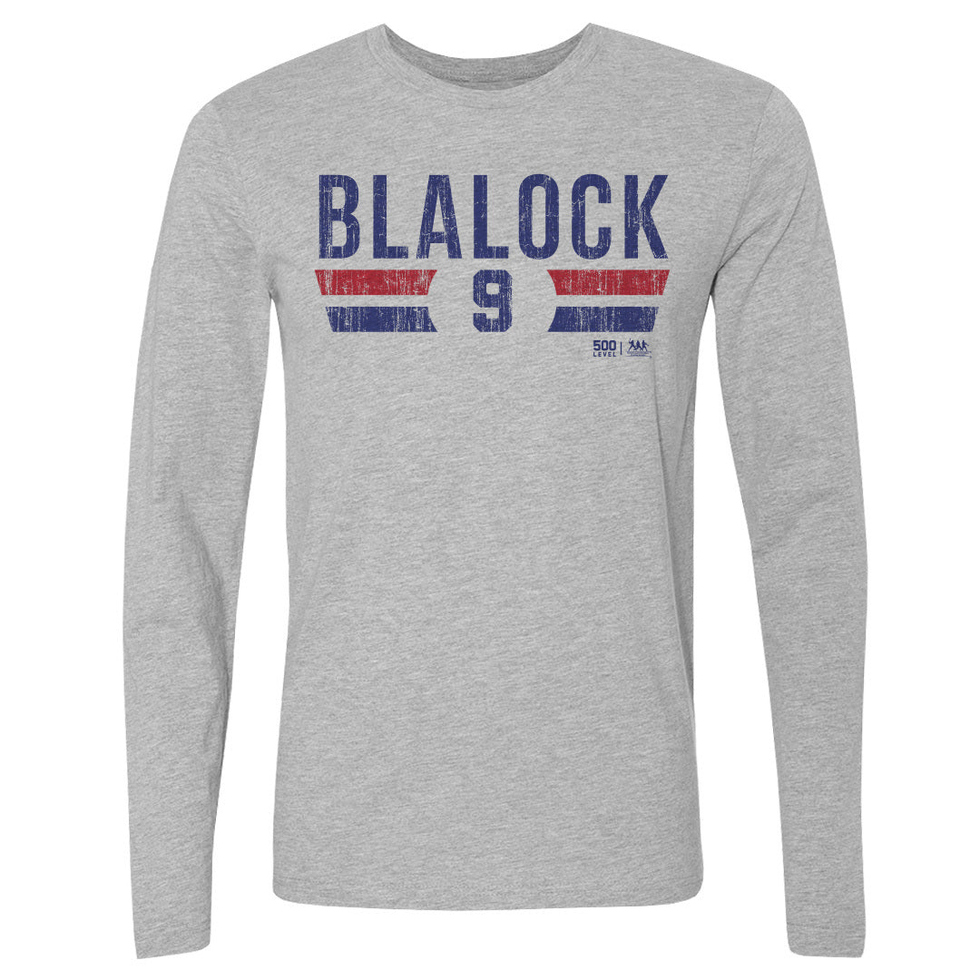 Hank Blalock Men's Long Sleeve T-Shirt | 500 LEVEL