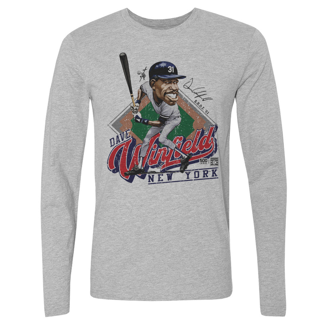 Dave Winfield Men's Long Sleeve T-Shirt | 500 LEVEL