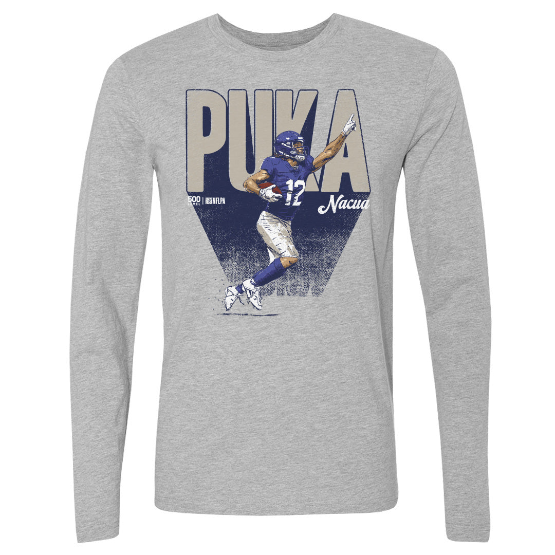 Puka Nacua Men's Long Sleeve T-Shirt | 500 LEVEL
