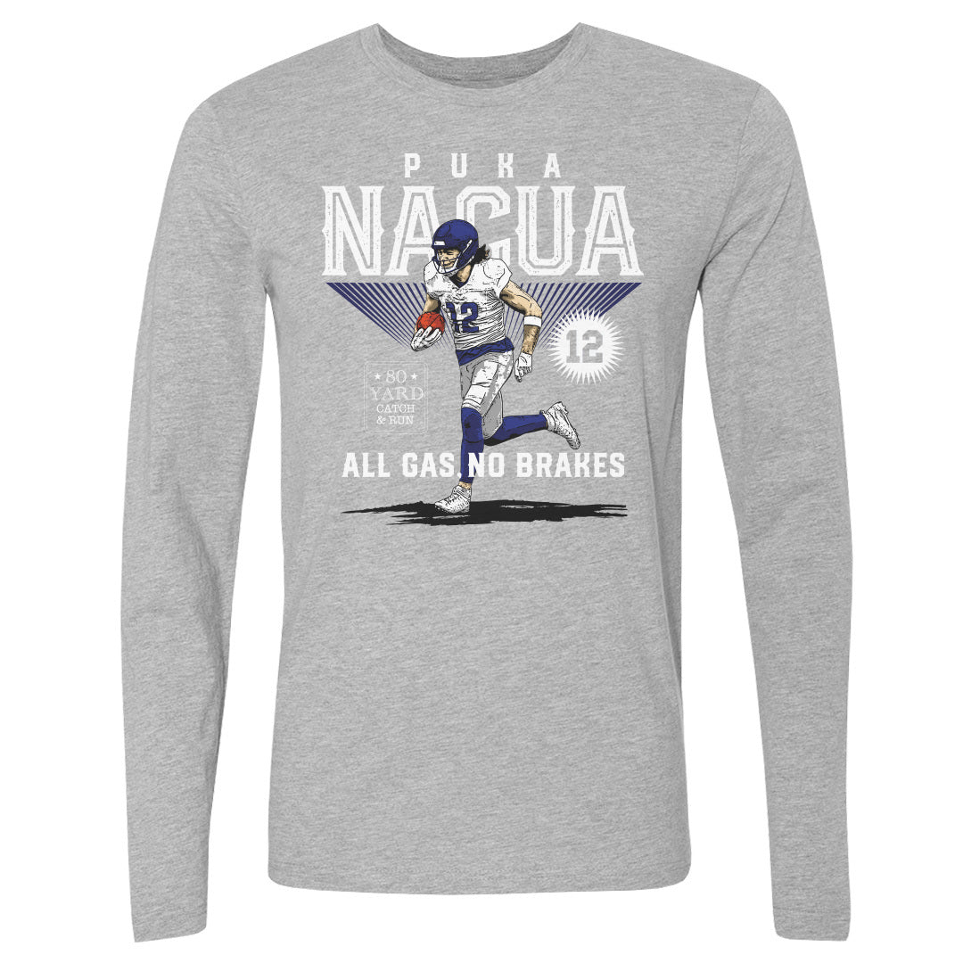 Puka Nacua Men's Long Sleeve T-Shirt | 500 LEVEL