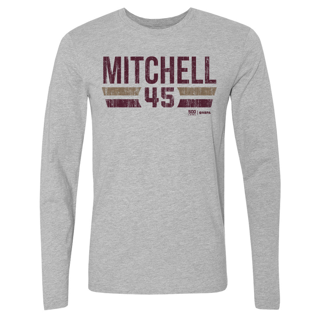 Donovan Mitchell Men's Long Sleeve T-Shirt | 500 LEVEL