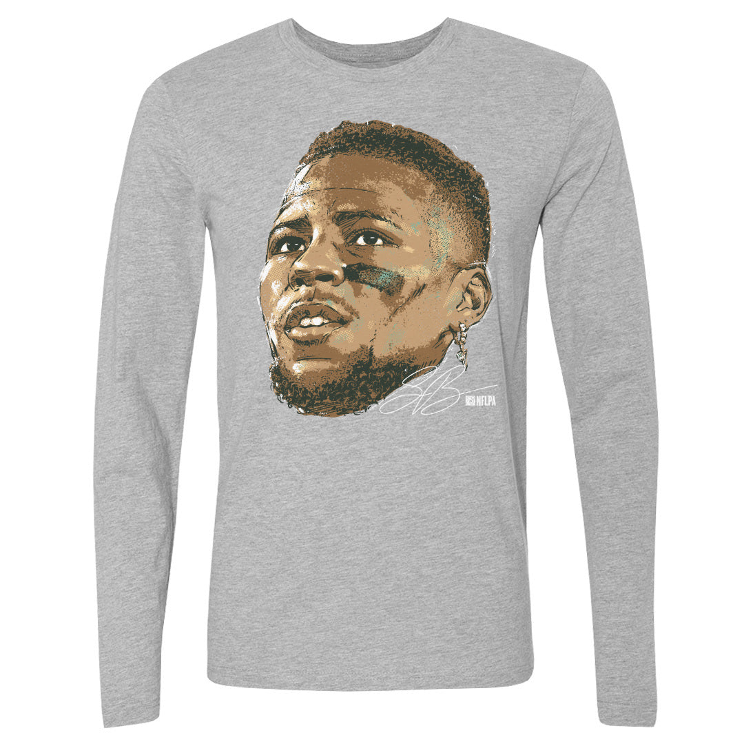 Saquon Barkley Men's Long Sleeve T-Shirt | 500 LEVEL