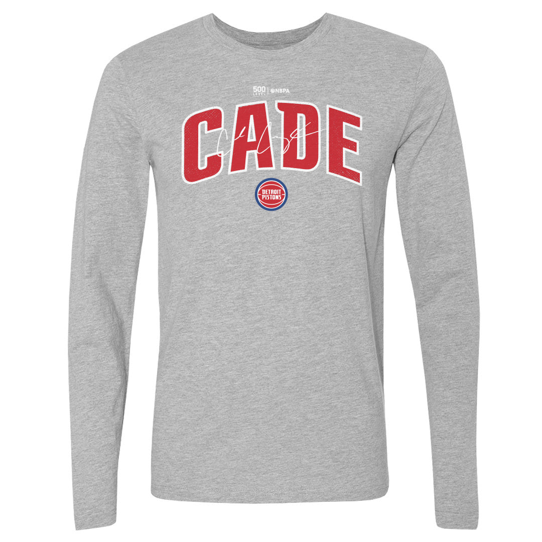 Cade Cunningham Men's Long Sleeve T-Shirt | 500 LEVEL