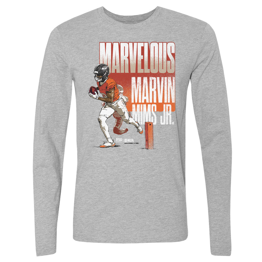 Marvin Mims Men's Long Sleeve T-Shirt | 500 LEVEL