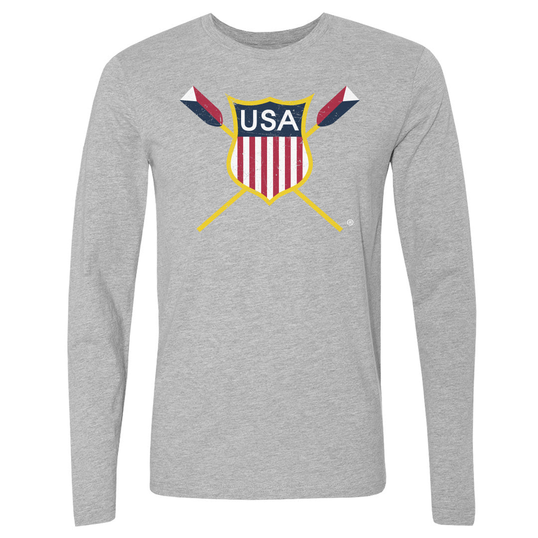 USRowing Men's Long Sleeve T-Shirt | 500 LEVEL