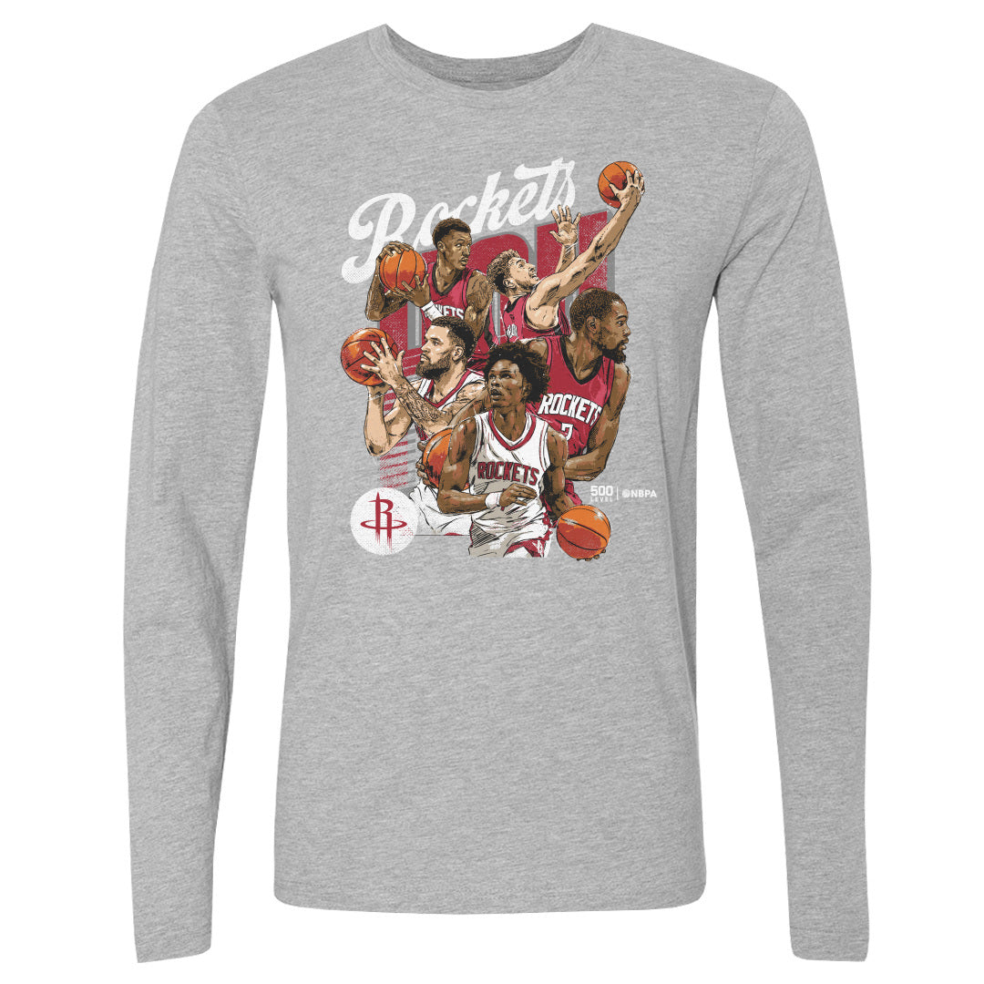 Houston Rockets Men's Long Sleeve T-Shirt | 500 LEVEL