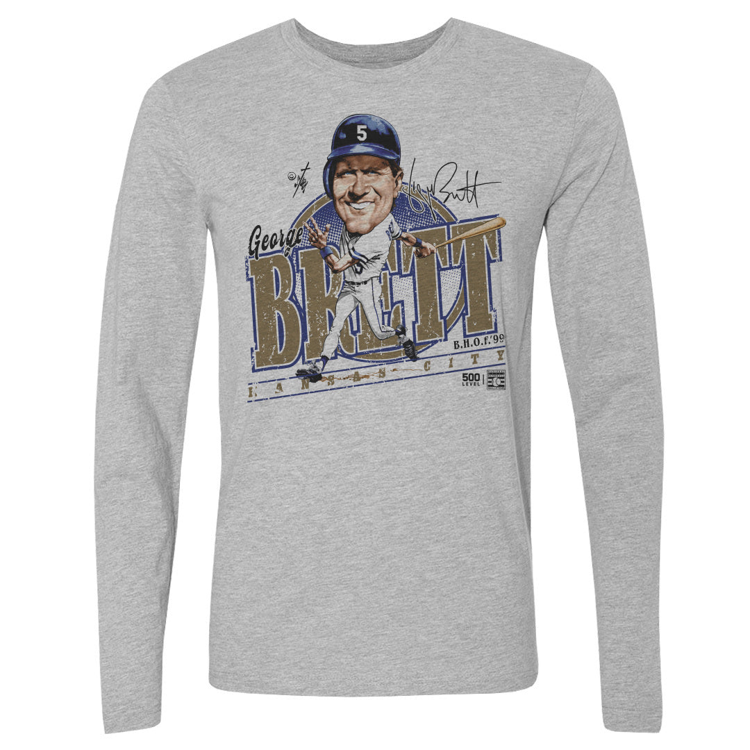 George Brett Men's Long Sleeve T-Shirt | 500 LEVEL