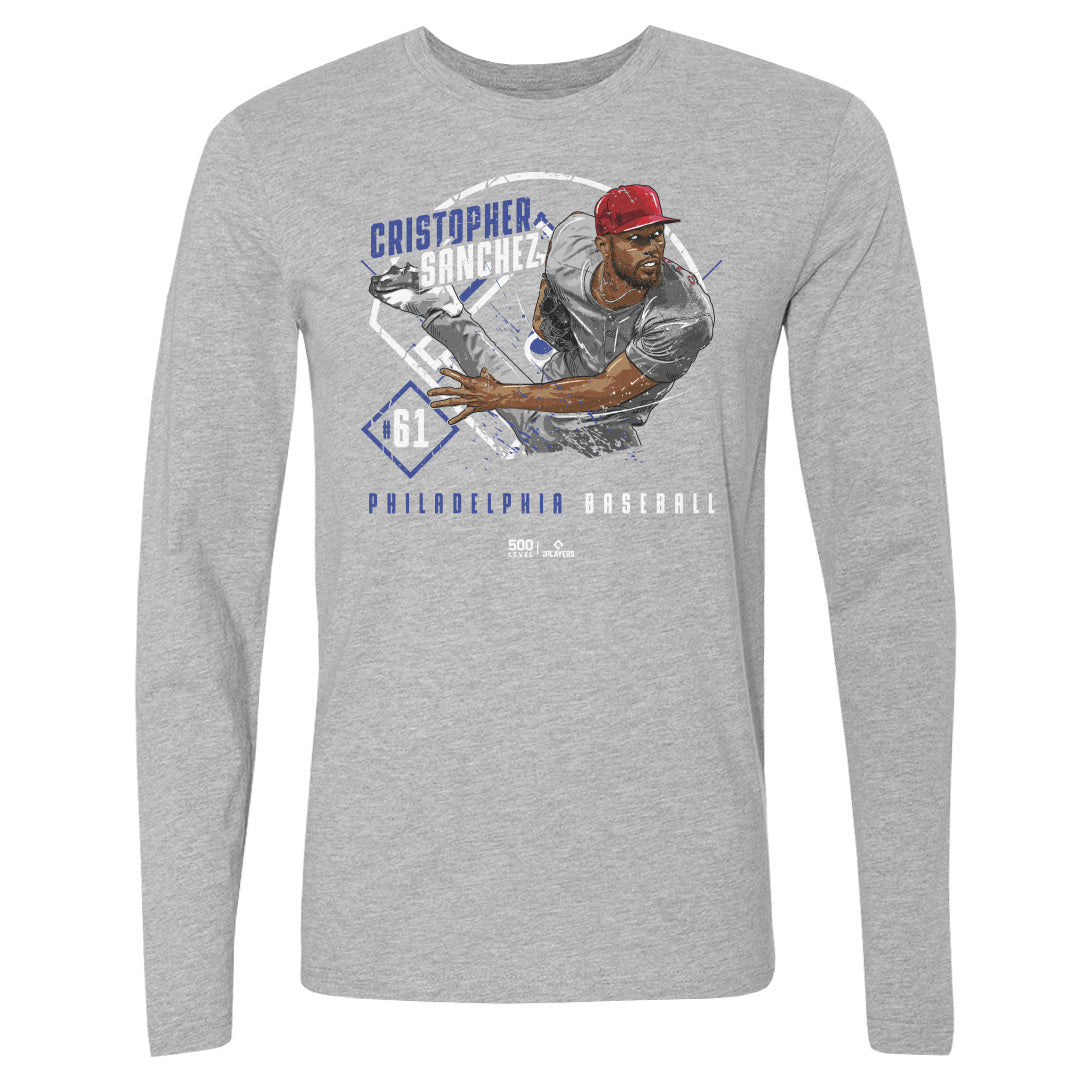 Cristopher Sanchez Men's Long Sleeve T-Shirt | 500 LEVEL