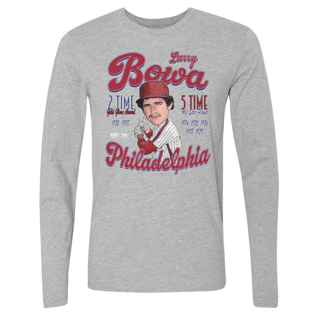 Larry Bowa Men's Long Sleeve T-Shirt | 500 LEVEL