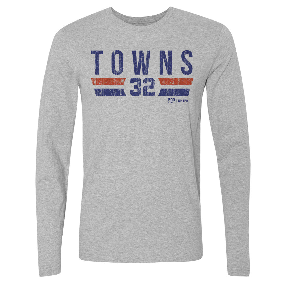 Karl-Anthony Towns Men's Long Sleeve T-Shirt | 500 LEVEL