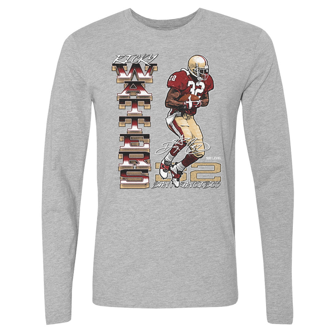 Ricky Watters Men's Long Sleeve T-Shirt | 500 LEVEL