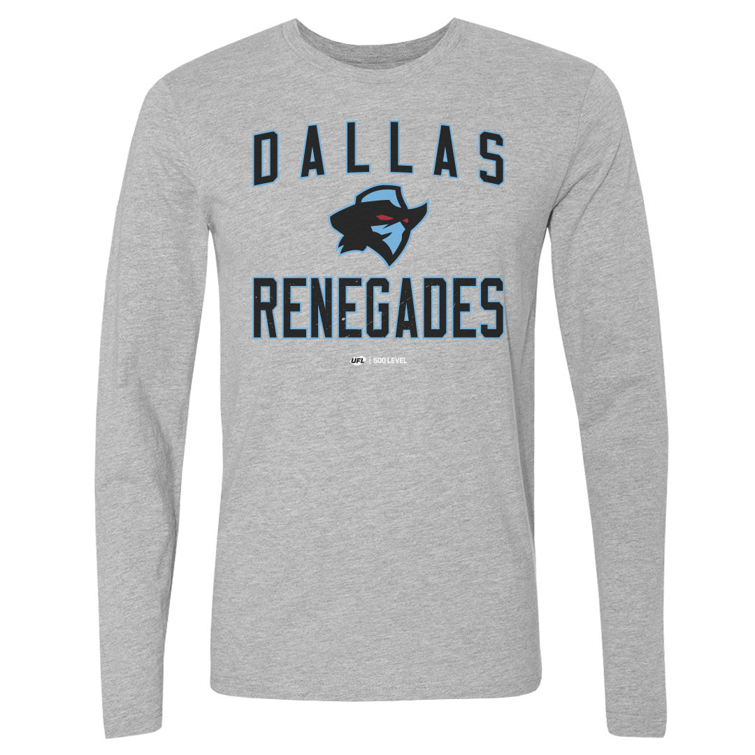 Dallas Renegades Men's Long Sleeve T-Shirt | 500 LEVEL