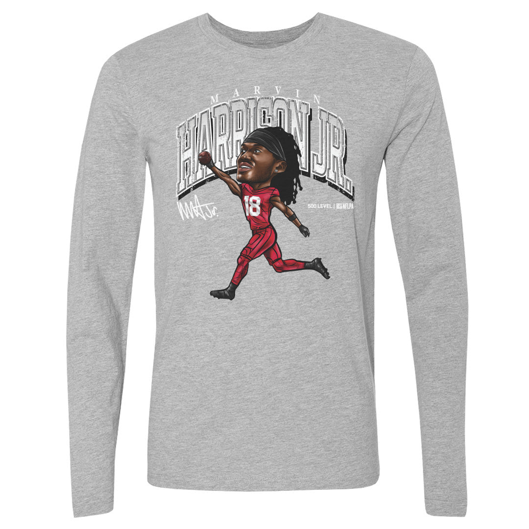 Marvin Harrison Jr. Men's Long Sleeve T-Shirt | 500 LEVEL