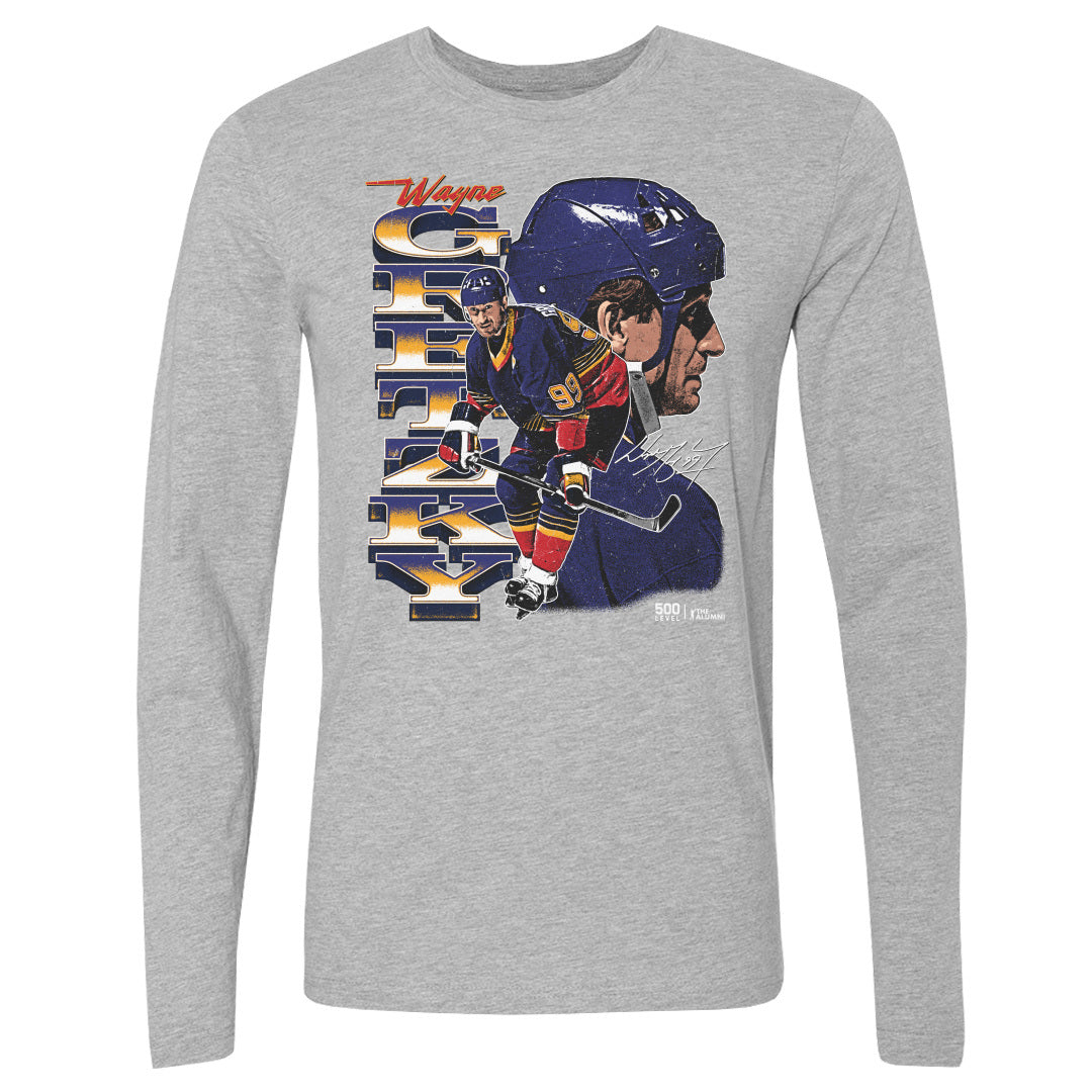 Wayne Gretzky Men's Long Sleeve T-Shirt | 500 LEVEL