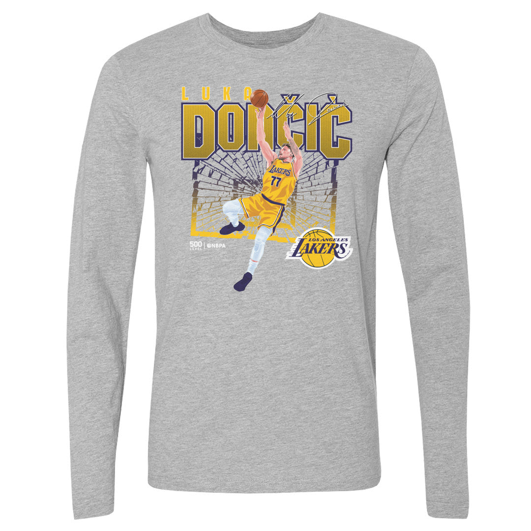 Luka Doncic Men's Long Sleeve T-Shirt | 500 LEVEL