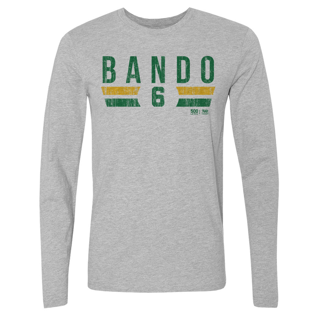 Sal Bando Men's Long Sleeve T-Shirt | 500 LEVEL